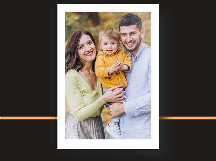 Retrofotki - papier błyszczący